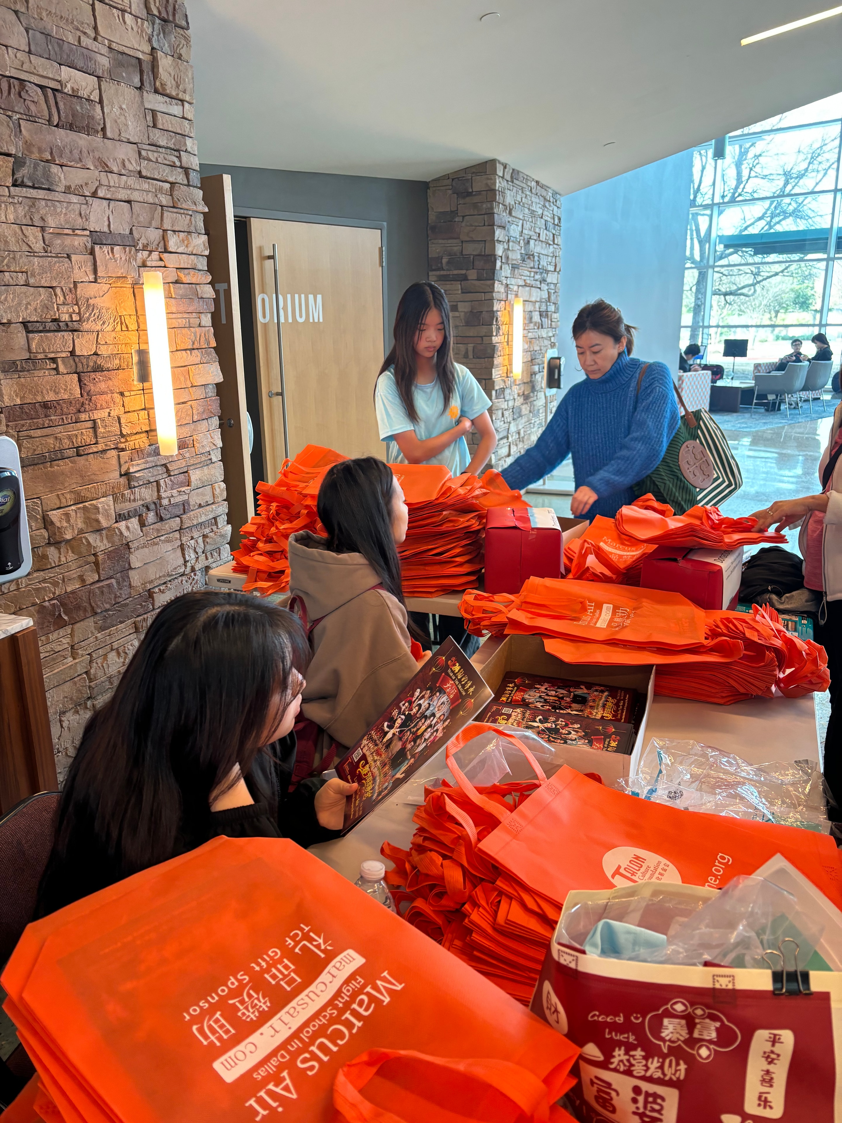 Chinese New Year volunteer celebration event